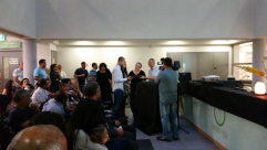 صور: البلدية تنظم حفلاً لتأبين المحامي عمر أبو رمضان  